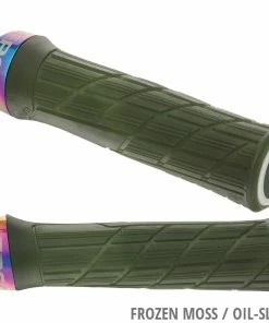 ERGON GE1 Evo Factory MTB Enduro Grips 7 ERGON GE1 Evo Factory MTB Enduro Grips -Composants Soldes 2 Frozen Moss Oil Slick