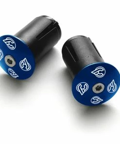 Cinelli Embouts De Guidon + Extenseurs -Composants Soldes Cinelli Lenkerendstopfen Blue 70800042