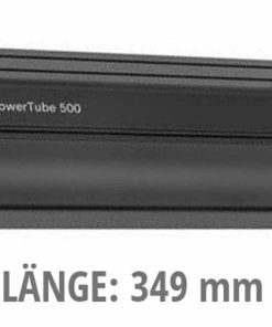 Bosch Batterie PowerTube 500 (BBP280) HORIZONTALE -Composants Soldes PowerTube 500 Akku BBP280 HORIZONTAL 349mm 0275007539