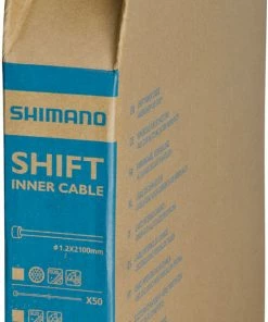 Shimano Câble De Commande En Acier 1,2mm X 2100mm (boîte De 100)