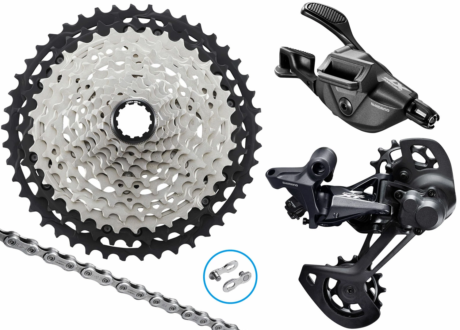 Shimano XT M8100 Kit De Mise à Niveau 1x12 Vitesses 10-45 I-Spec EV 1 Shimano XT M8100 Kit De Mise à Niveau 1x12 Vitesses 10-45 I-Spec EV