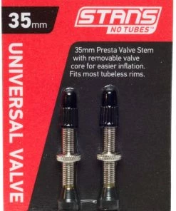 Stan's NoTubes Valve Tubeless Universelle 35mm (paire)