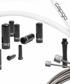 CAPGO OL Jeu De Câbles De Dérailleur Shimano/SRAM -Composants Soldes capgo OL Shimano SRAM Schaltzugset COSHSWH SH AMCS2