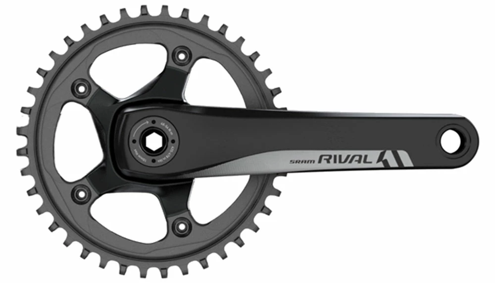 SRAM Manivelle Rival 1 11 Vitesses GXP 1 SRAM Manivelle Rival 1 11 Vitesses GXP