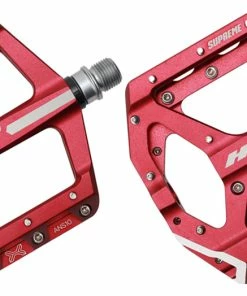 HT Components ANS-10 Pédales à Plateforme Supreme -Composants Soldes 04 ANS 10 Supreme Plattformpedale ANS10 red