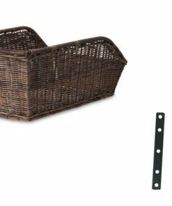 BASIL Corbeille Arrière Cento Look Rotin Brun Naturel