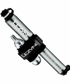 Lezyne CNC Pressure Drive CFH Mini-pompe Gris Clair - Brillant