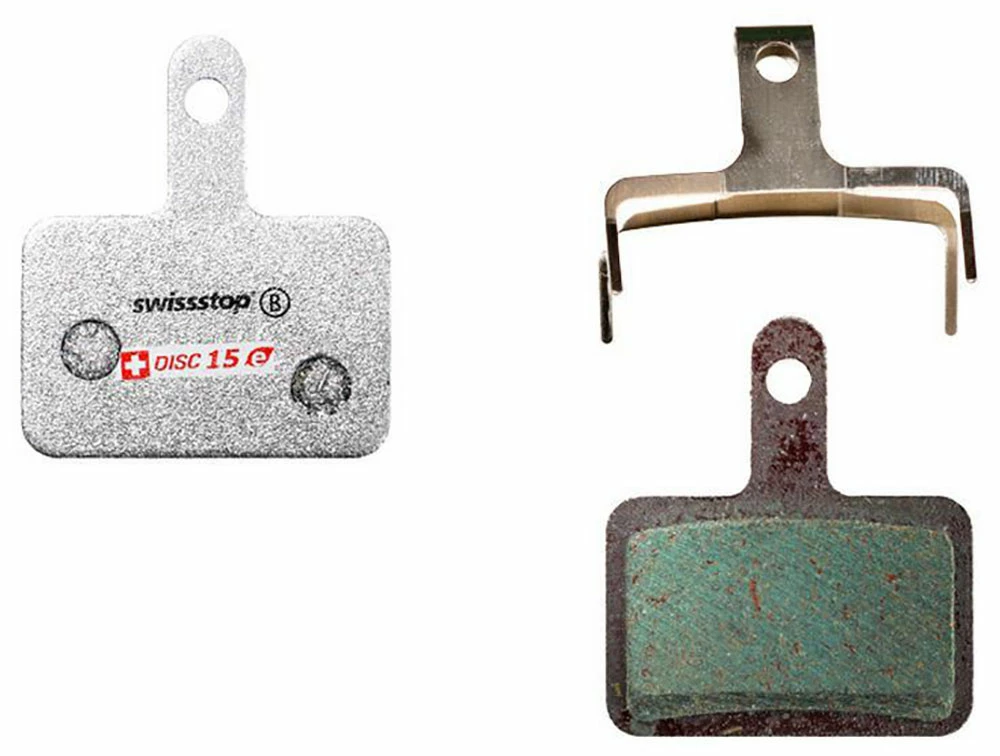 SWISSSTOP 15 E Plaquettes Shimano E-Bike Disc 1 SWISSSTOP 15 E Plaquettes Shimano E-Bike Disc