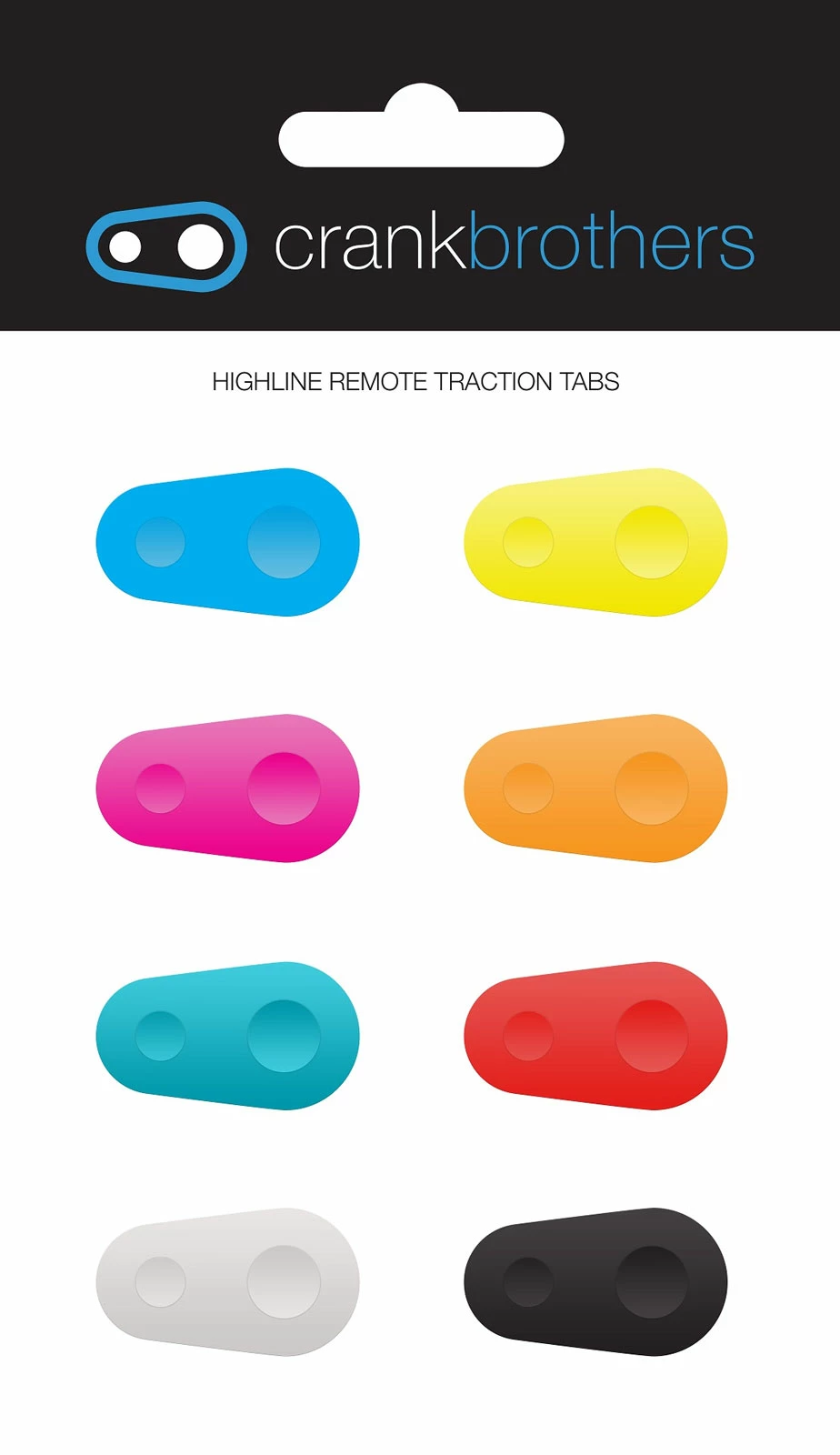 Crankbrothers Kit D'autocollants Highline Remote 1 Crankbrothers Kit D'autocollants Highline Remote