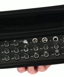 Radon Jeu De Clés à Cliquet Comp 1/4" Avec Embouts -Composants Soldes 20044187 2 1