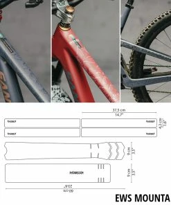 Dyedbro EWS Mountains Kit De Protection Du Cadre