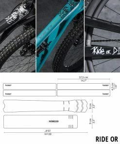 Dyedbro Kit De Protection De Cadre Ride Or Die