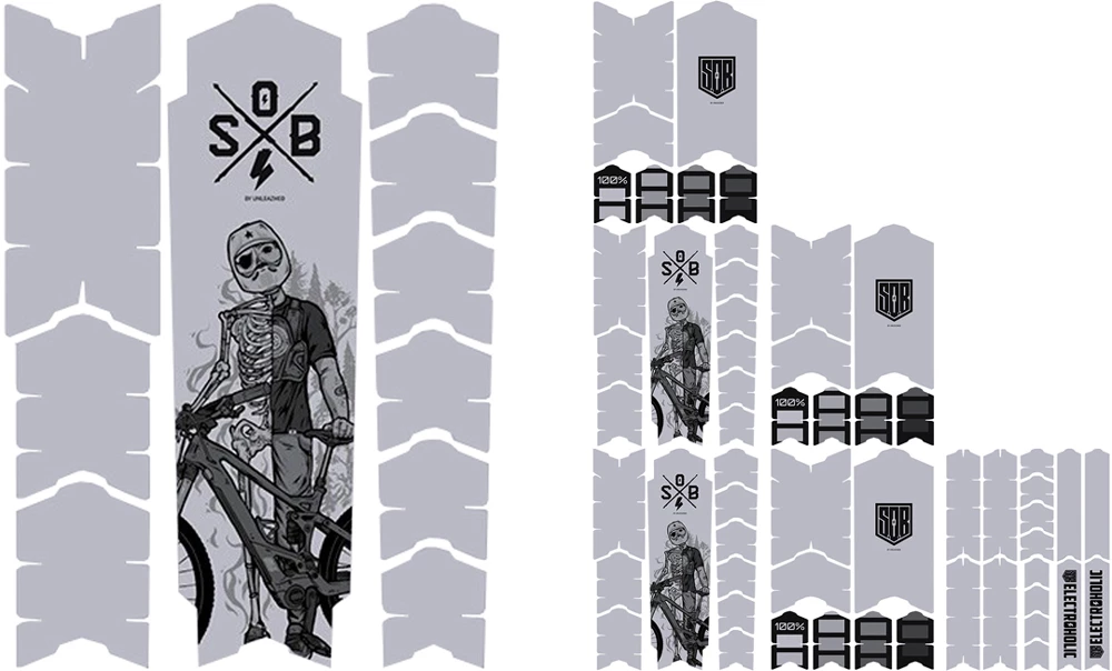 Unleazhed Unscratch Frame Film De Protection Pour Cadre - E-Bike Sons Of Battery Black Matt 1 Unleazhed Unscratch Frame Film De Protection Pour Cadre - E-Bike Sons Of Battery Black Matt