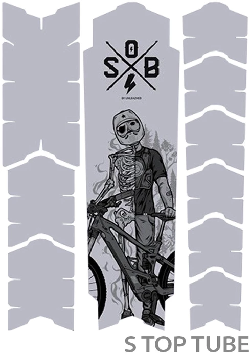 Unleazhed Unscratch Frame Film De Protection Pour Cadre - E-Bike Sons Of Battery Black Matt 2 Unleazhed Unscratch Frame Film De Protection Pour Cadre - E-Bike Sons Of Battery Black Matt – Image 2