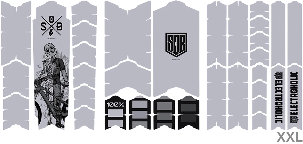 Unleazhed Unscratch Frame Film De Protection Pour Cadre - E-Bike Sons Of Battery Black Matt 4 Unleazhed Unscratch Frame Film De Protection Pour Cadre - E-Bike Sons Of Battery Black Matt – Image 4