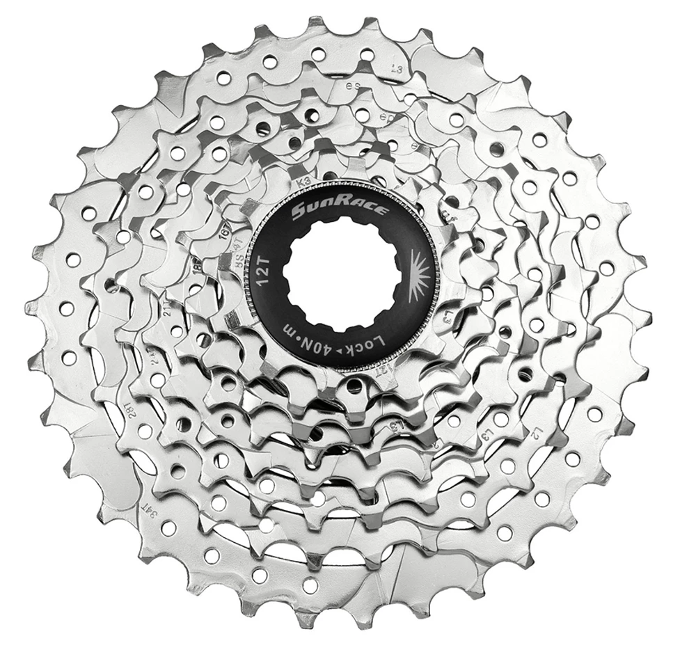 SUNRACE Cassette CSM66 8 Vitesses 11-34 1 SUNRACE Cassette CSM66 8 Vitesses 11-34