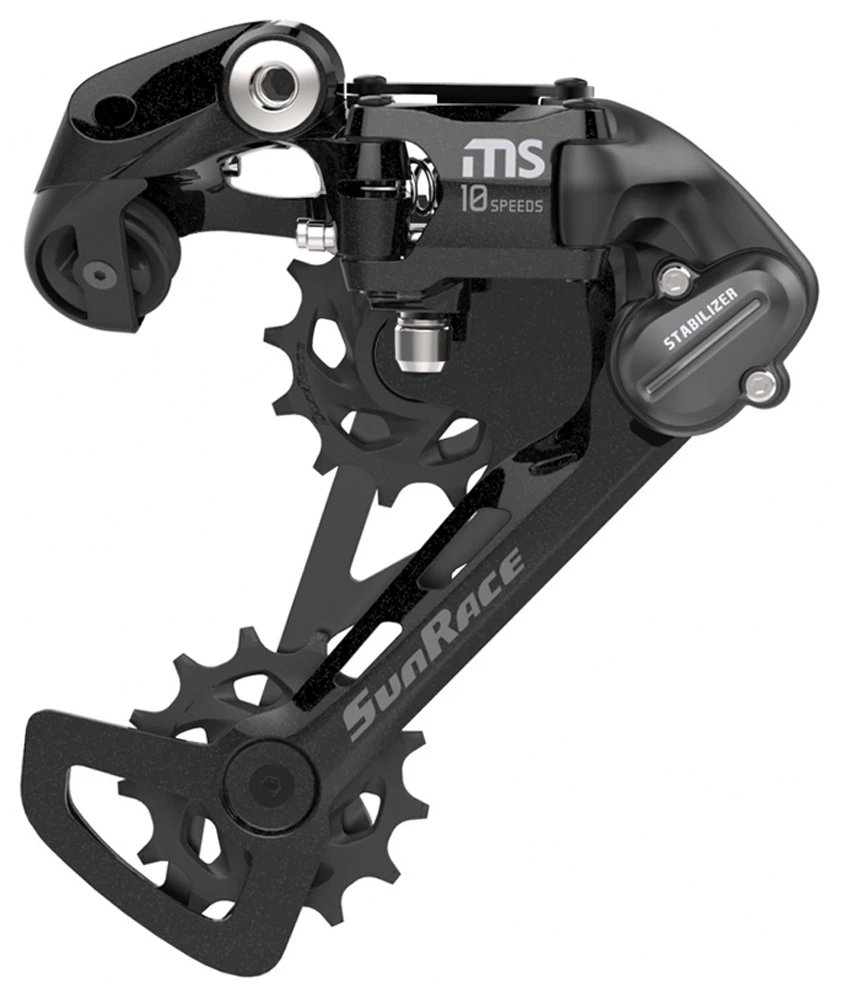 SUNRACE Dérailleur Arrière 10 Vitesses RDMS100 Moyen 1 SUNRACE Dérailleur Arrière 10 Vitesses RDMS100 Moyen