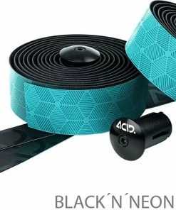 ACID Bande De Guidon RC 3,0 Mm -Composants Soldes 4 93611 black n neon turquoise