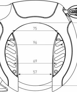 Abus Antivol De Cadre Pro Shield XPlus NR 5955 5 Abus Antivol De Cadre Pro Shield XPlus NR 5955 -Composants Soldes 4003318690839 ABUS ProShield XPlusR 5955 Rahmenschloss 4h59OXH8rk0dKv