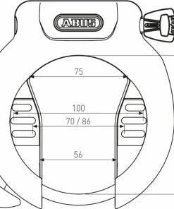 Abus Antivol De Cadre Pro Amparo 4750 SL R -Composants Soldes 400331889AbusProAmparo4750SLR Rahmenschloss 3