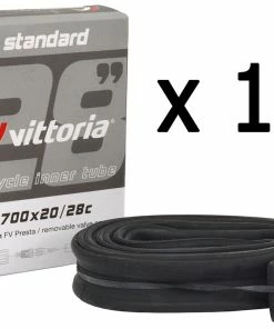 Vittoria Chambre à Air Standard 700x20/28C SV 60mm (10 Pièces)