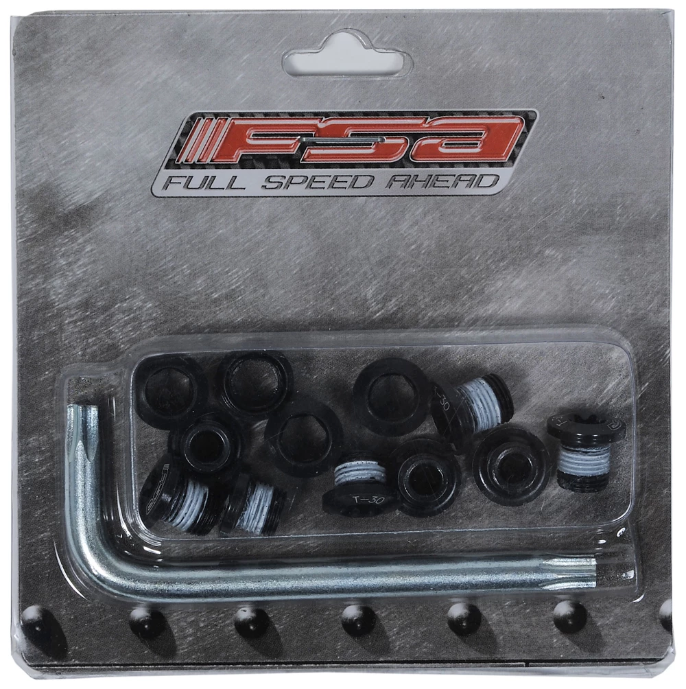 FSA Boulons De Plateaux Torx Noir (12 Piéces) 2 FSA Boulons De Plateaux Torx Noir (12 Piéces) – Image 2