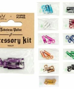 Peaty's Chris King MK2 Kit D'accessoires Pour Valves Tubeless
