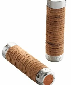 BROOKS Plump Leather Grips Poignées De Guidon En Cuir Véritable