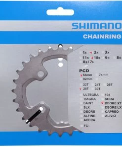 Shimano Plateau XT Pour FC-M785 28 Dents (AJ)