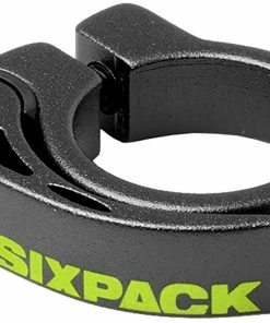Sixpack Racing Menace Collier De Selle 31.8mm -Composants Soldes 982004 sixpack seatclamp menace black neon yellow