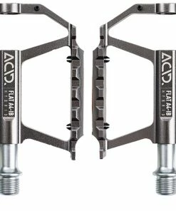 ACID Pédales à Plateforme Hybride FLAT A4-IB -Composants Soldes ACID FLAT A4 IB Hybrid Plattformpedale grey 92397 a