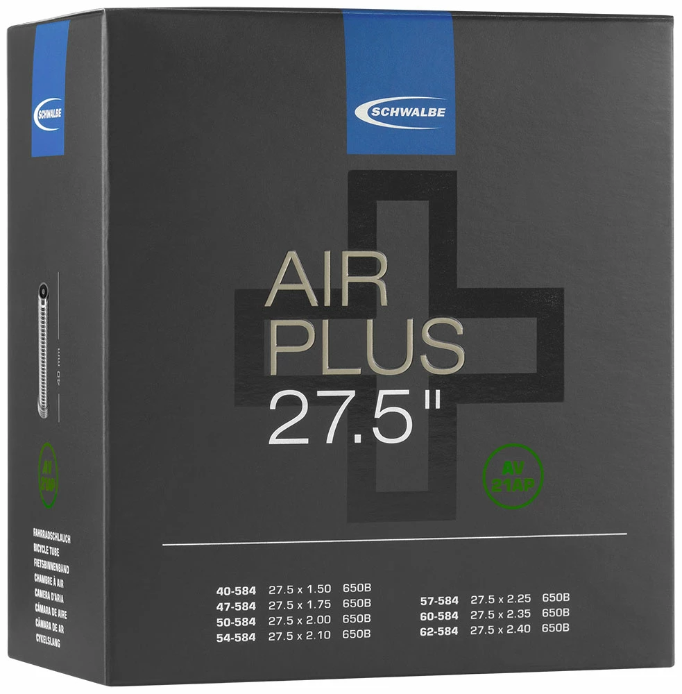 Schwalbe Chambre à Air AIR Plus AV21AP 27,5 1 Schwalbe Chambre à Air AIR Plus AV21AP 27,5