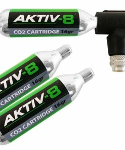 Aktiv-8 Kit De Pompe à CO2, Y Compris 3 Cartouches 16g Avec Filetage