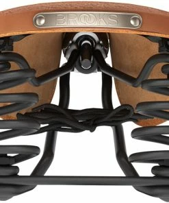 BROOKS Selle Pour Hommes Flyer Softened -Composants Soldes B396HPLA07210BrooksFlyerSoftenedHerrenSattelDarkTan 5AwjcLwMOfEVRr