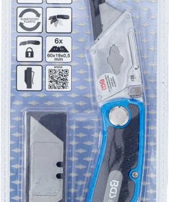BGS Technic Couteau Pliant Avec Lames De Rechange -Composants Soldes BGS technic 50605 20126339 Klappmesser inkl Ersatzklingen 7