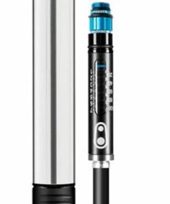 Crankbrothers Klic HV Pompe à Main CO2 Analogique, Support De Cadre Inclus