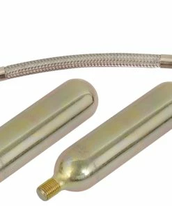 Radon Pompe à CO₂ Avec Raccord Aeroquip Flex +2 Cartouches 25 G