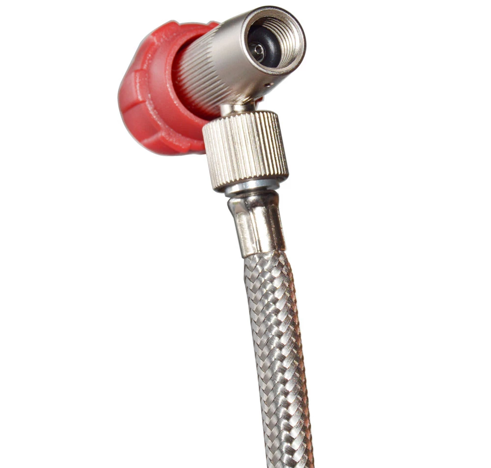 Radon Pompe à CO₂ Avec Raccord Aeroquip Flex +2 Cartouches 25 G 3 Radon Pompe à CO₂ Avec Raccord Aeroquip Flex +2 Cartouches 25 G – Image 3