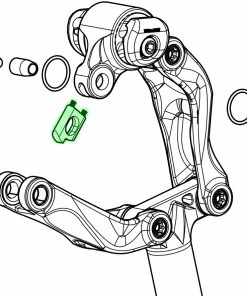 Cane Creek Kit De Bouton De Déverrouillage Thudbuster G4 LT Or -Composants Soldes Cane Creek Thudbuster Offnungsknopf Kit Gold 840226076621 a