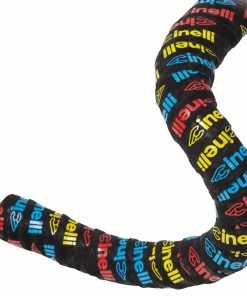 Cinelli Bande De Guidon Logo Velvet -Composants Soldes Cinelli VelvetRibbonbunt 70600031 03