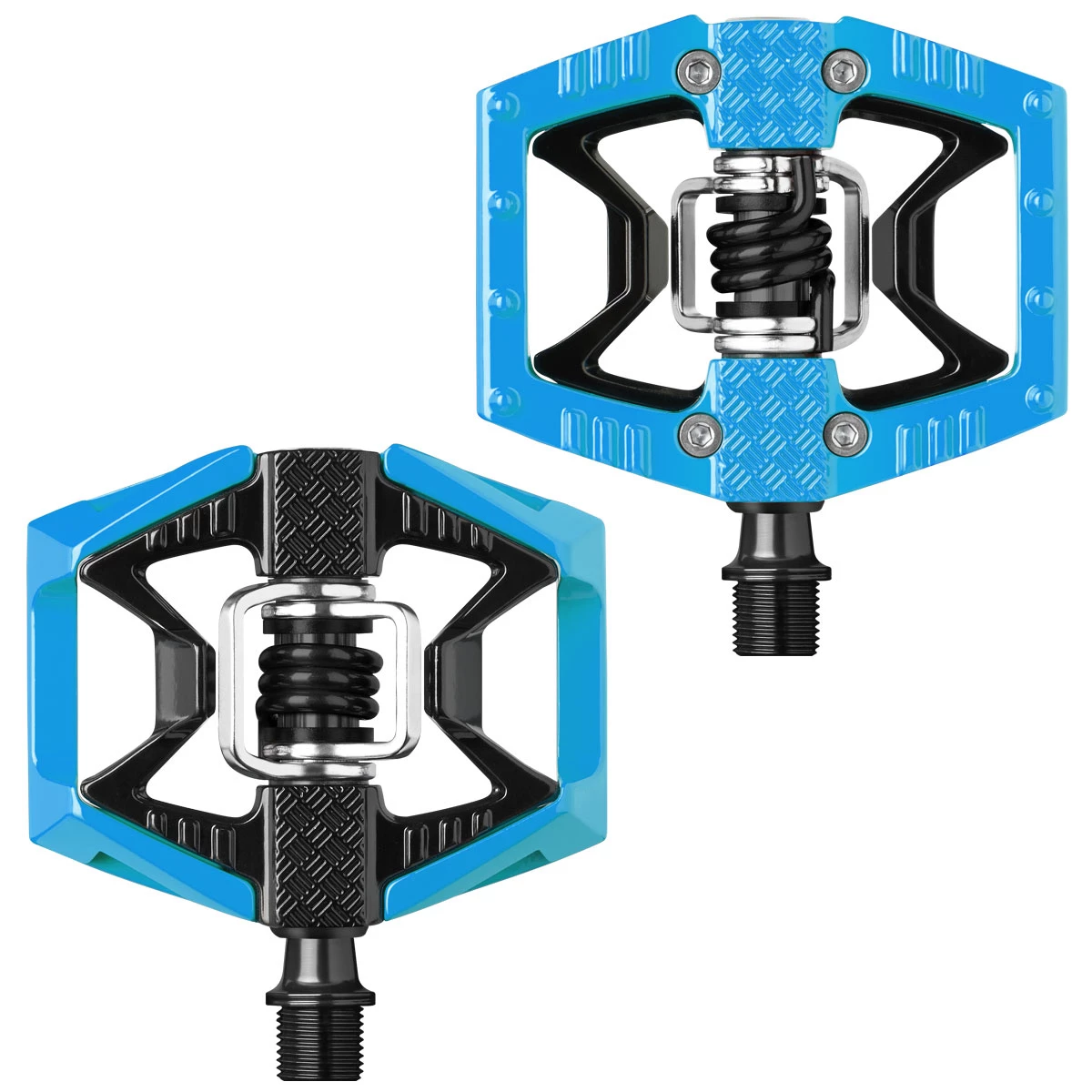 Crankbrothers Pédales Doubleshot Limited Edition Noir-bleu 1 Crankbrothers Pédales Doubleshot Limited Edition Noir-bleu