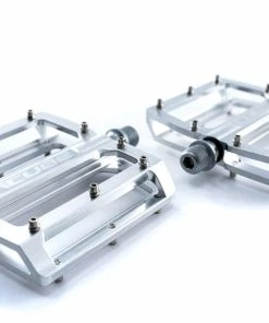 Cube Pédales Plates-formes All Mountain -Composants Soldes Cube All Mountain Plattformpedale silver brushed 14160 b