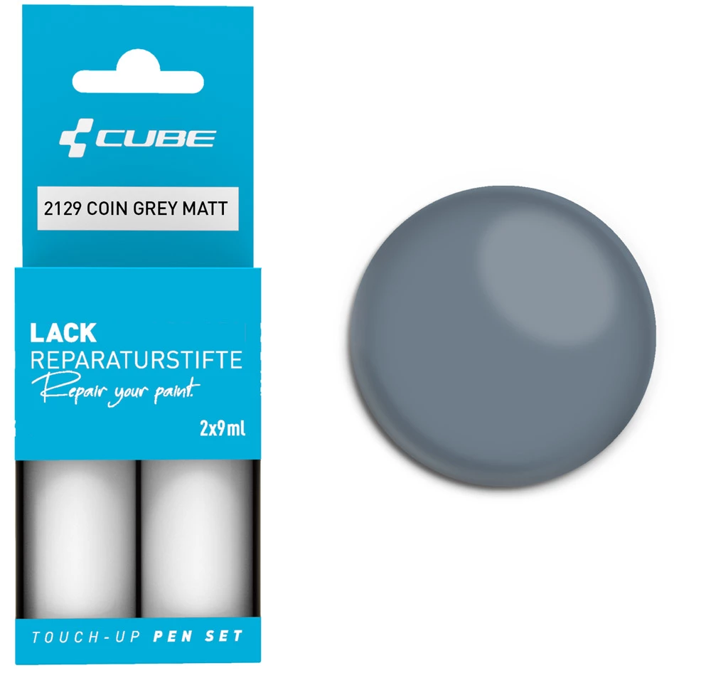 Cube Kit De Réparation De Peinture COIN GREY Matt 1 Cube Kit De Réparation De Peinture COIN GREY Matt