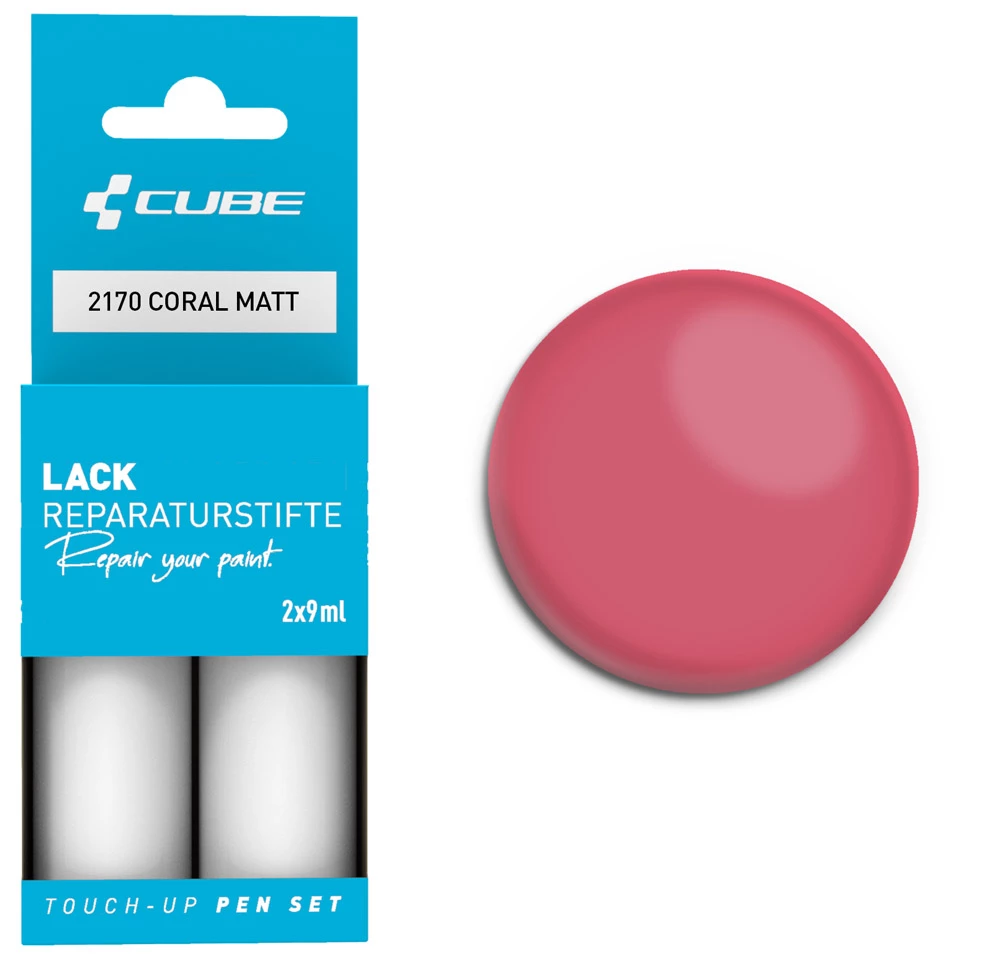 Cube Kit De Réparation De Peinture CORAL Matt 1 Cube Kit De Réparation De Peinture CORAL Matt