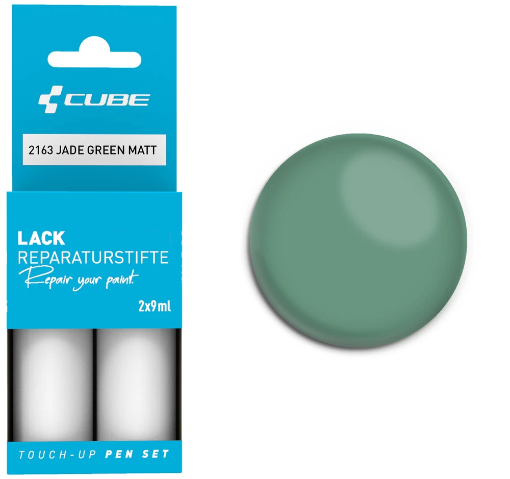 Cube Kit De Réparation De Peinture JADE GREEN Matt 1 Cube Kit De Réparation De Peinture JADE GREEN Matt