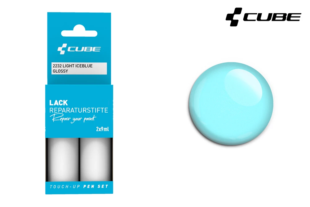 Cube Kit De Réparation De Peinture LIGHT ICEBLUE Glossy 2 Cube Kit De Réparation De Peinture LIGHT ICEBLUE Glossy – Image 2