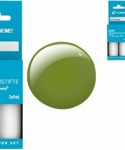 Cube Set De Stylos De Réparation De Peinture RETRO GREEN