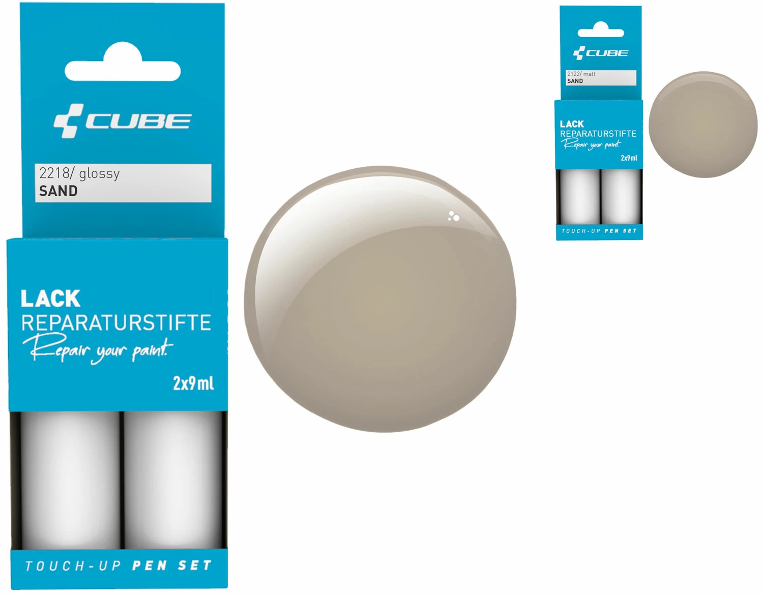 Cube Set De Stylos De Réparation De Peinture SAND 1 Cube Set De Stylos De Réparation De Peinture SAND