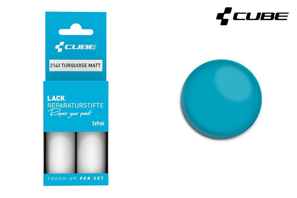 Cube Kit De Réparation De Peinture TURQUOISE Matt 2 Cube Kit De Réparation De Peinture TURQUOISE Matt – Image 2
