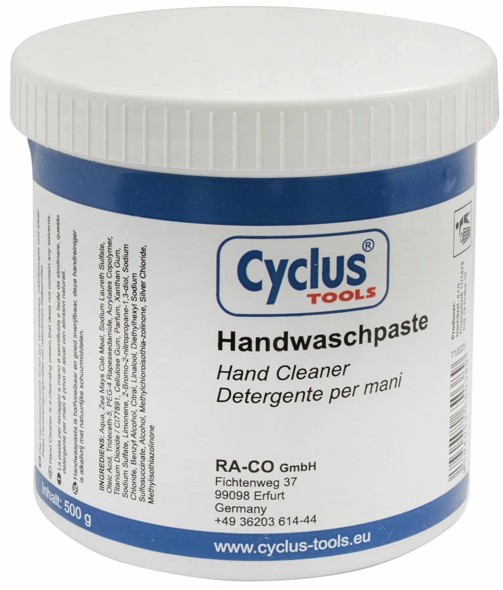 Cyclus Tools Pâte Lavante Pour Les Mains 500g 1 Cyclus Tools Pâte Lavante Pour Les Mains 500g